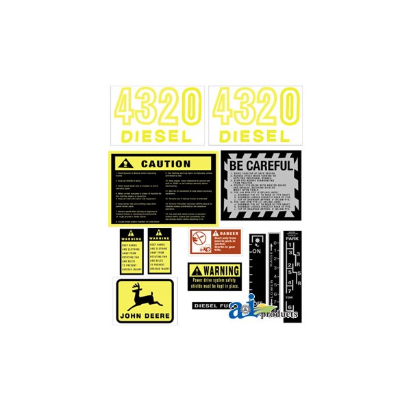 Hood Decal 8" x4" x0.1"
